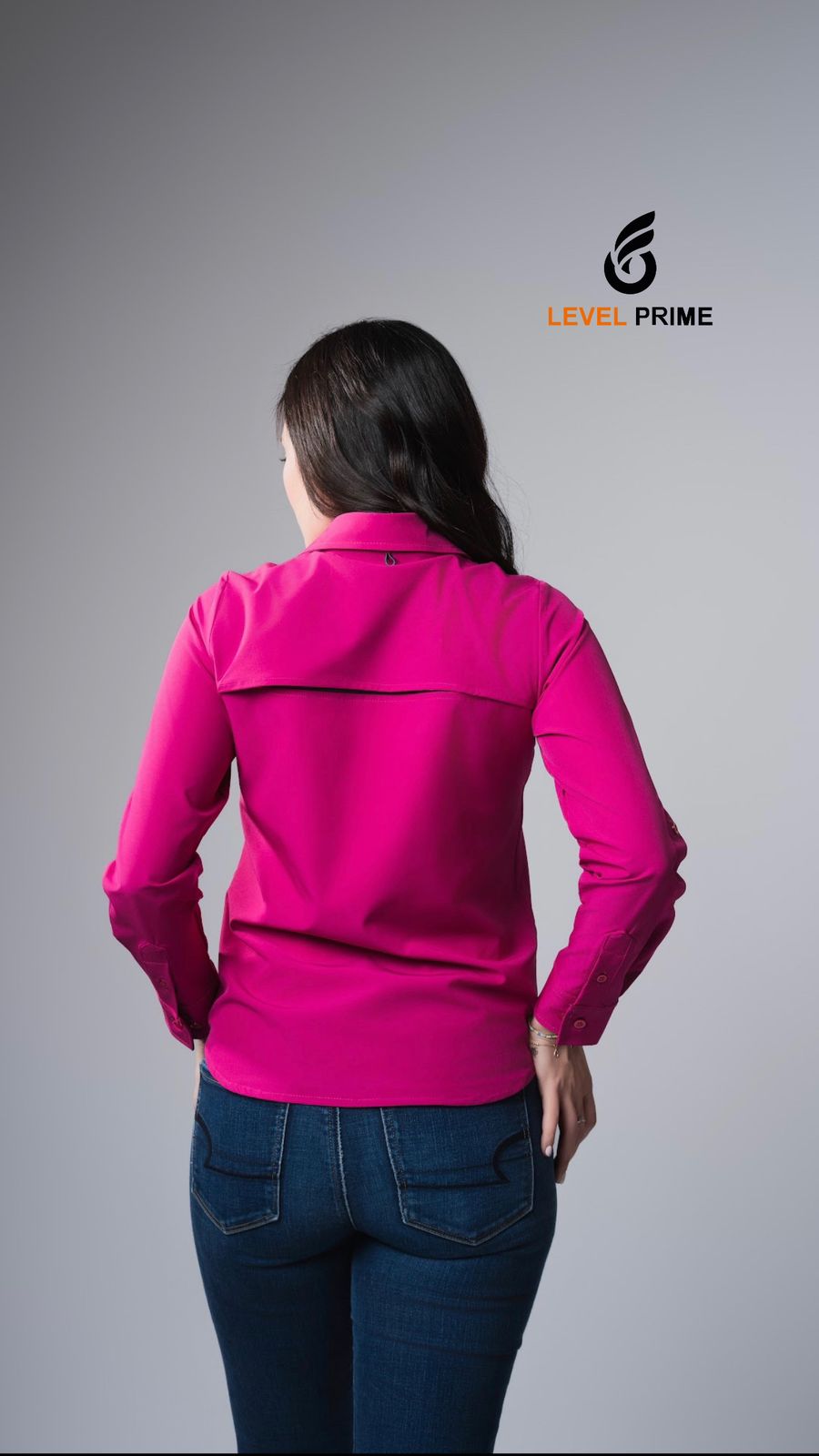 Blusa Dama Rosa Fiusha