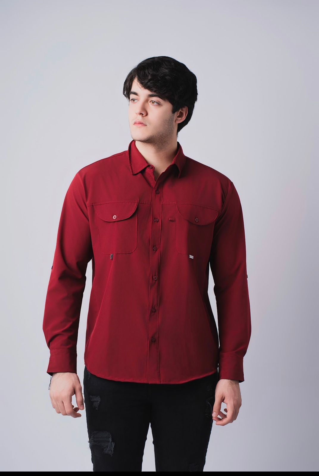 Camisa Caballero Roja