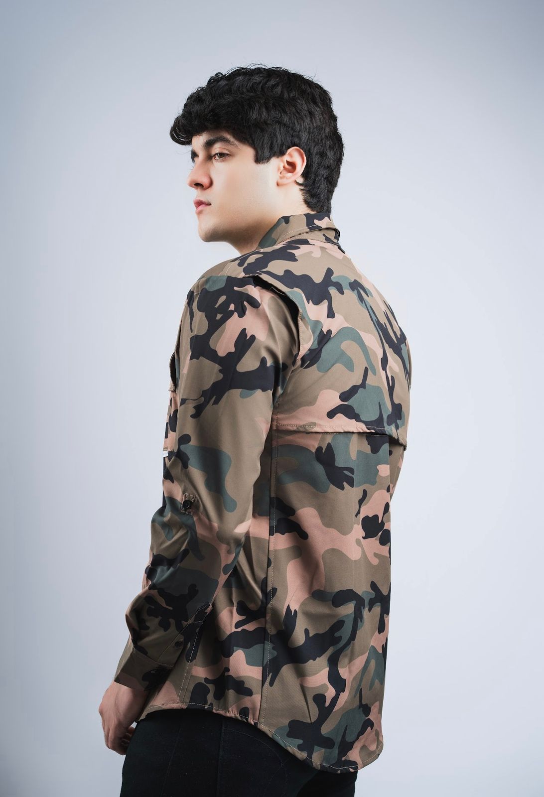 Camisa Militar Camuflaje