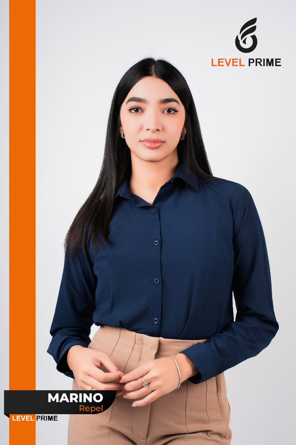 Blusa Dama Azul Marino